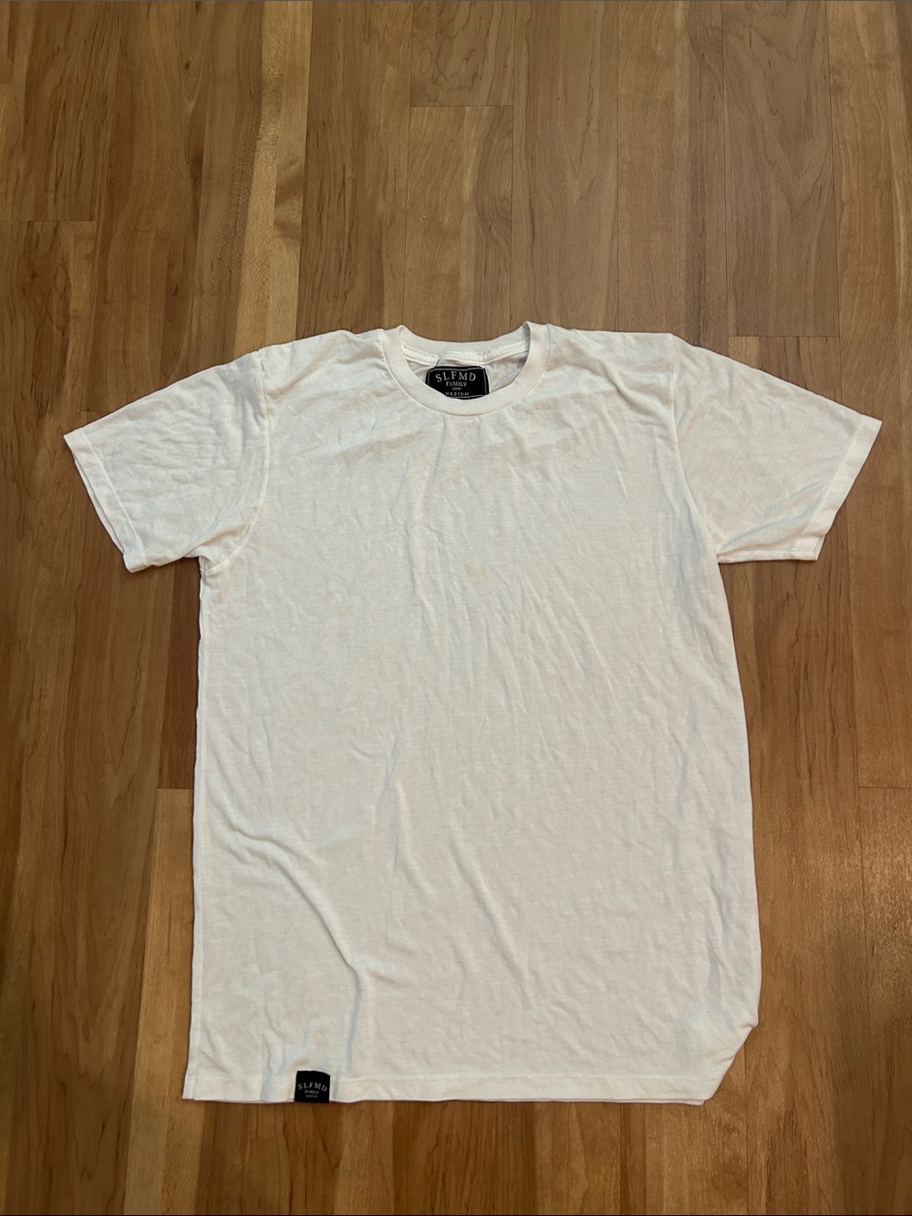 Men's White Short Sleeve Crew T-Shirt